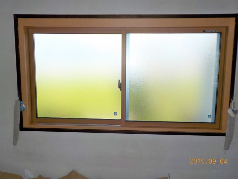 沼津市のＩ様邸です　洋室の窓をマドリモで取り替えました